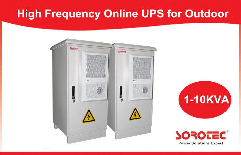 Outdoor Integrated UPS / Online UPS for Telecom / Network , 50/60HZ Frequency